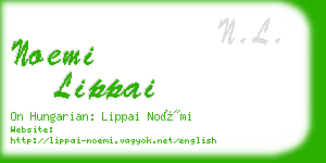 noemi lippai business card